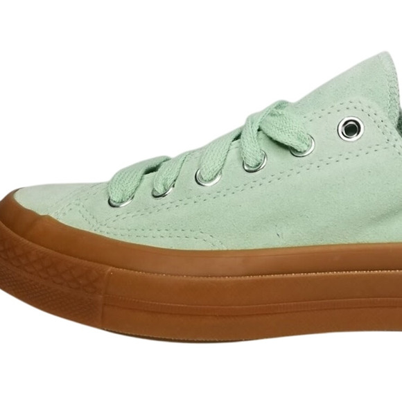 Converse  Suede Chuck 70 Oxfords Brand New Women's  9.5  Mid Green A10136C NWT - Picture 5 of 8